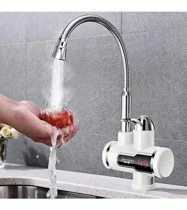 Electric instant hot water tap