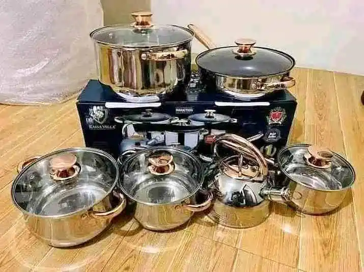 Kaisa Villa Cookware Set(12 Pcs Set)