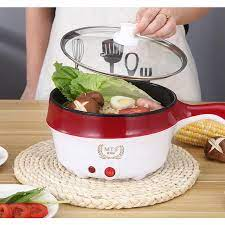 1.5L Multifunctional Non-Stick Electric Steamer Rice Cooker Frying Pan Cooking Pot