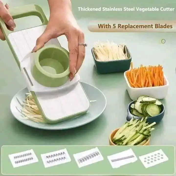 5 In 1 Vegetable Cutter Slicer