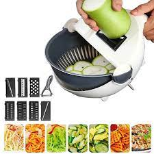 wet basket vegetable cutter
