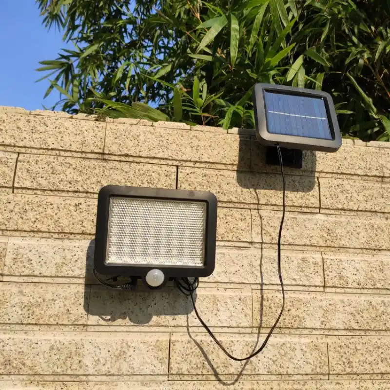Solar 56 lights split sensor wall Lamp