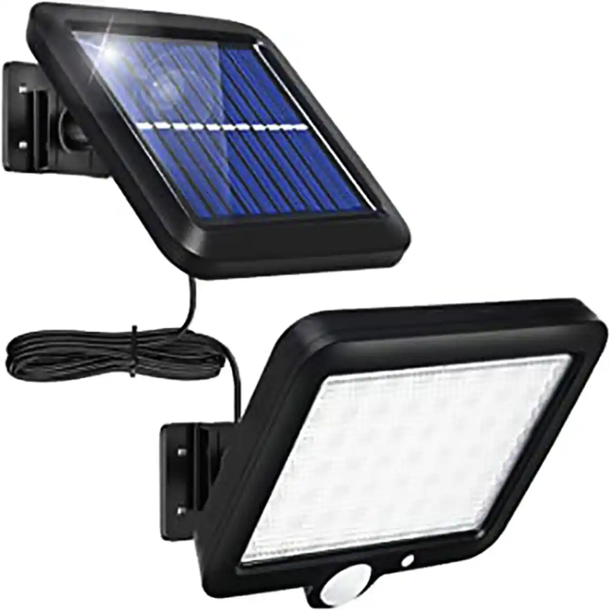 Solar 56 lights split sensor wall Lamp