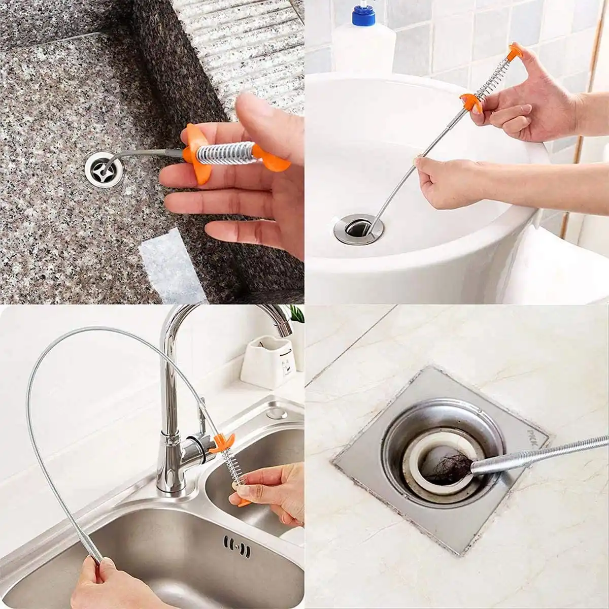 Multifunctional cleaning claw