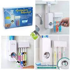 Automatic toothpaste dispenser
