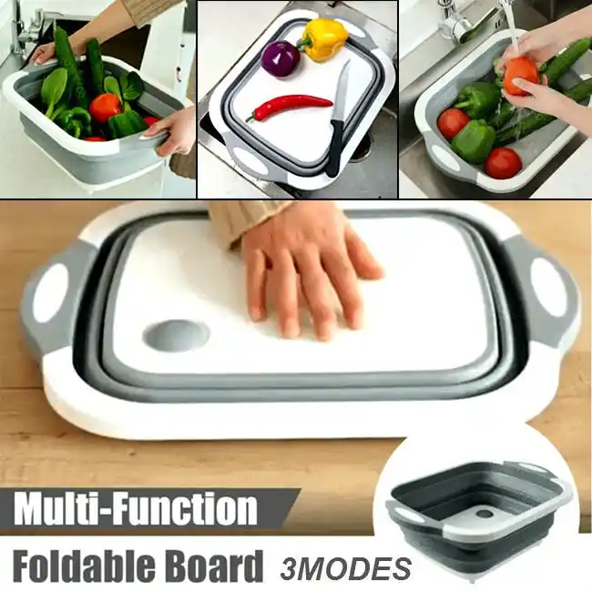 Bucket & Multifunctional Chopping Board