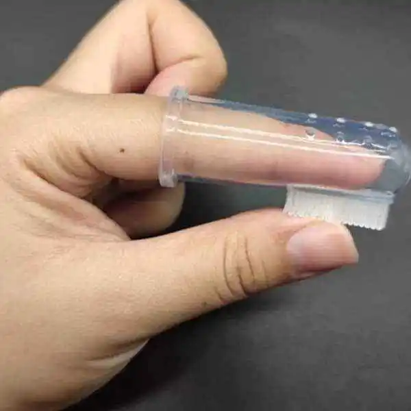 (2 pcs) Baby finger tooth brush