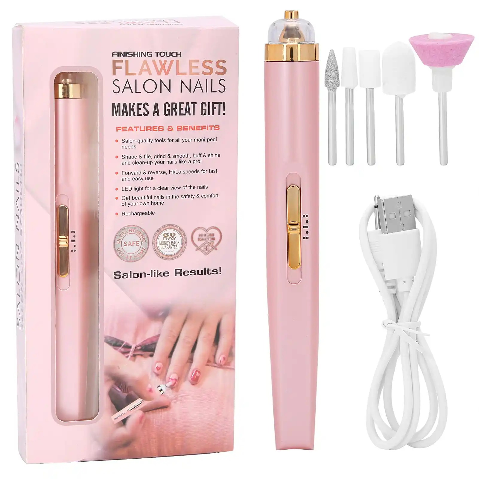 Salon Nails Drill (Rechargable)