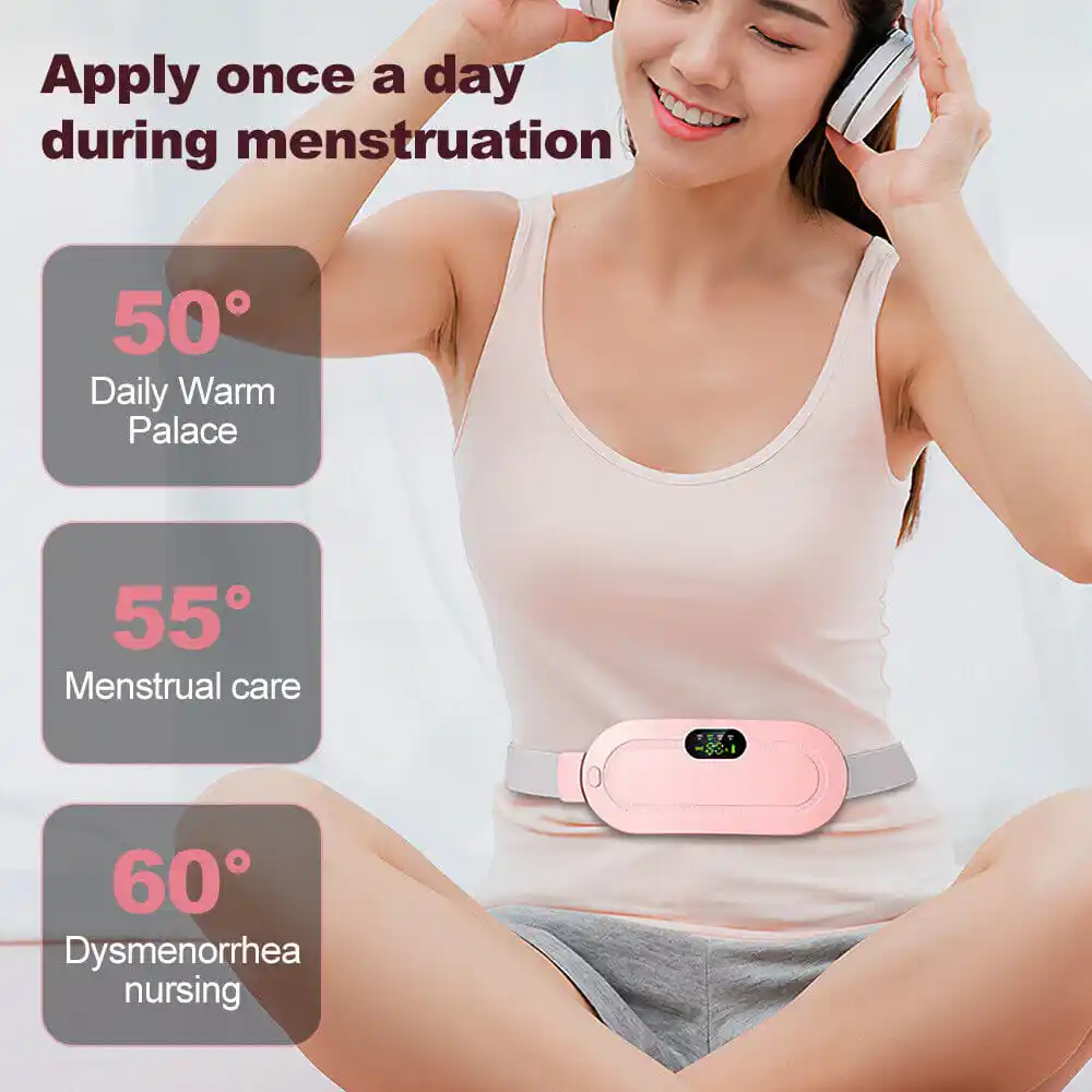 Heating pad for Period Cramps & Vibration sliming Massage belt