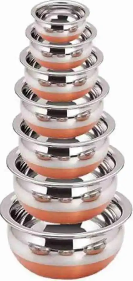 7 pcs handi Set, Stainless Steel