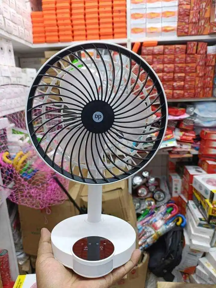DP 7626 Rechargble table Fan(4000mah battary)