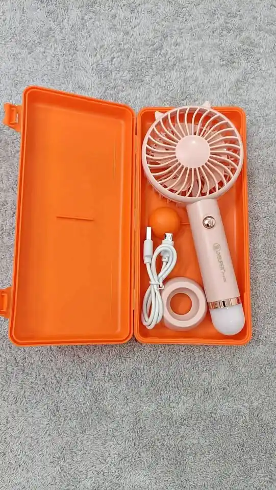 JYSUPER 2320 Mini Fan with LED Light