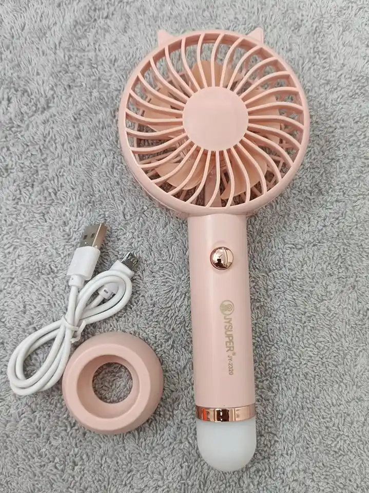JYSUPER 2320 Mini Fan with LED Light