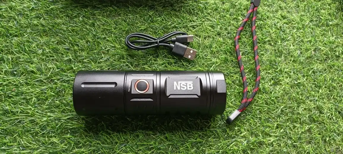 NSB flashlight with power bank facality