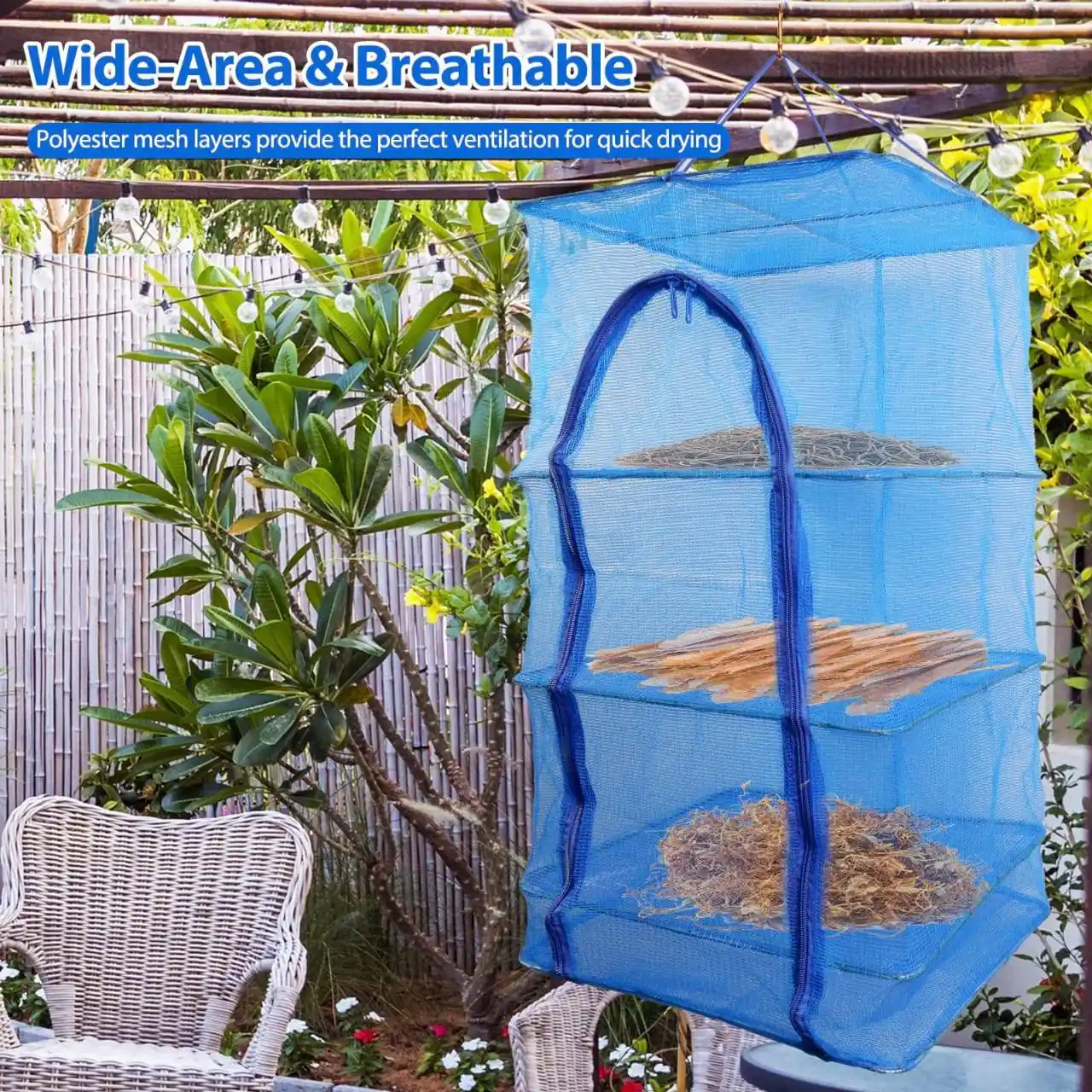 Hanging Dryer Herbs 4 layer