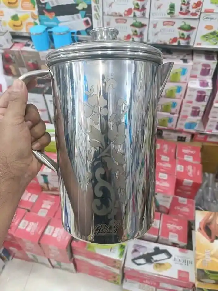 Deen Stainless Steel Water Jug (3 liter)