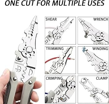 Multifunctional wire stripper