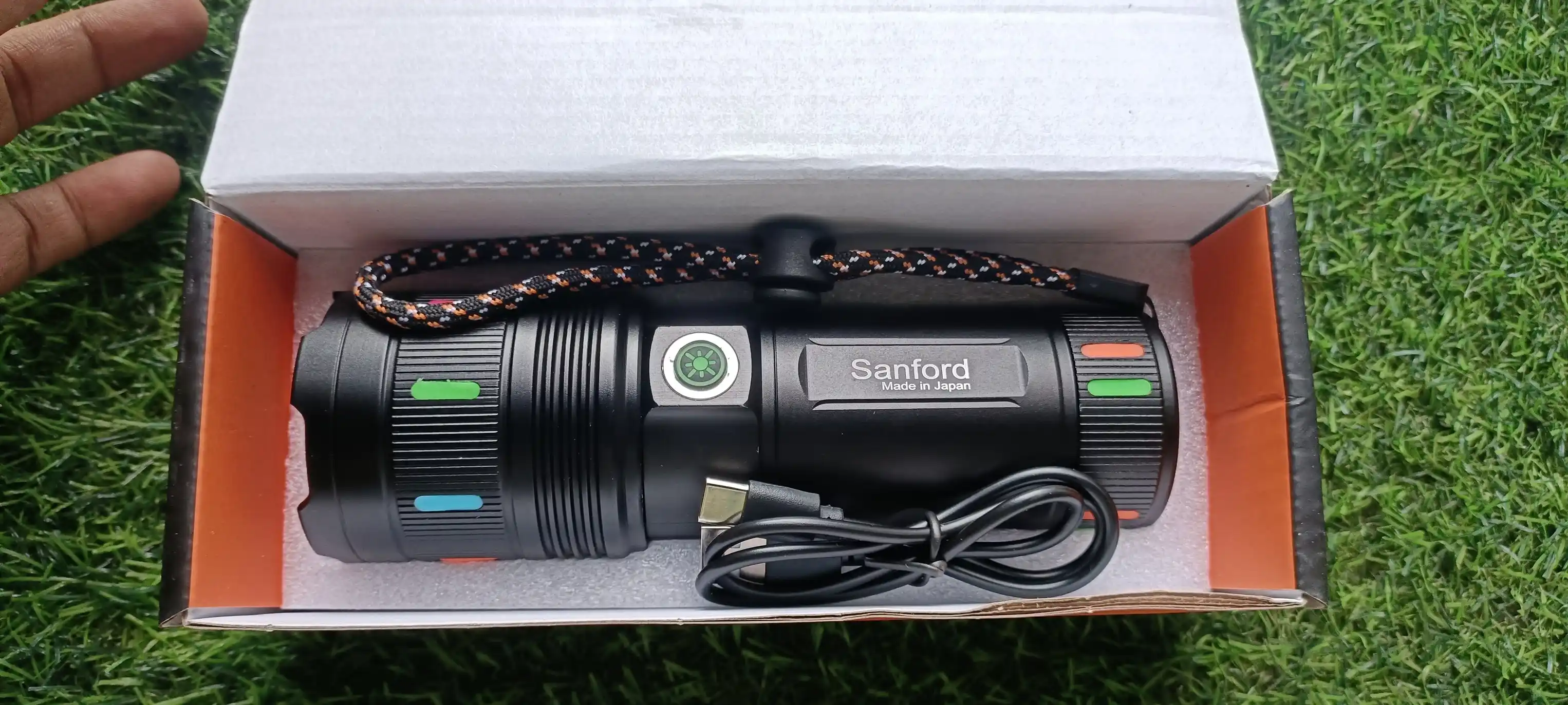 Sanford Super Bright Flashlight – White Laser LED